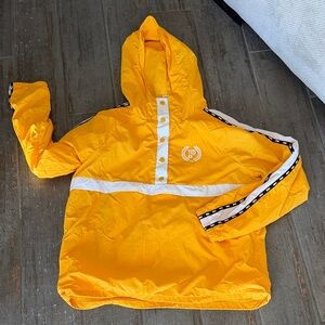 PINK Victoria's Secret Yellow Hooded Jacket